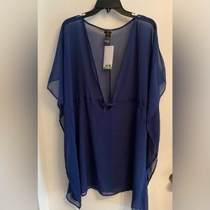 Kathy Ireland Swim Suit Cover Up.  Size Large NWT